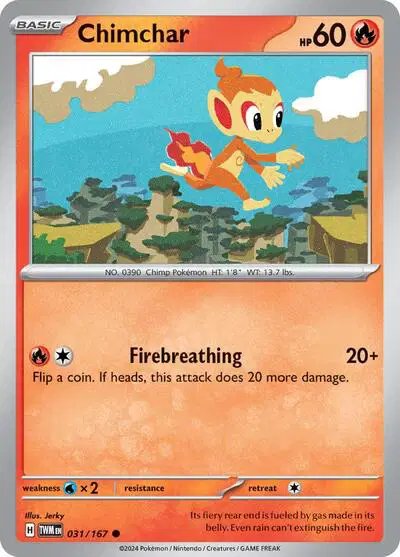 Chimchar — Twilight Masquerade 031/167