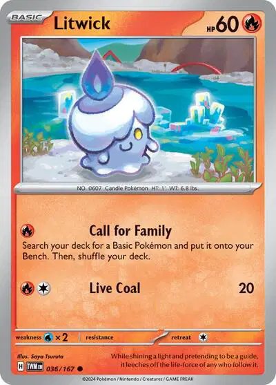 Litwick — Twilight Masquerade 036/167