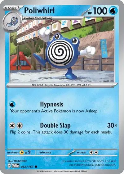 Poliwhirl — Twilight Masquerade 042/167