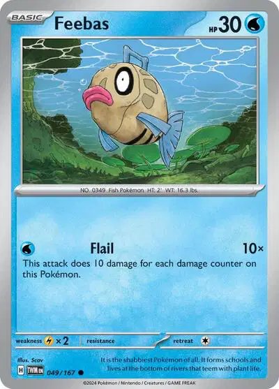 Feebas — Twilight Masquerade 049/167