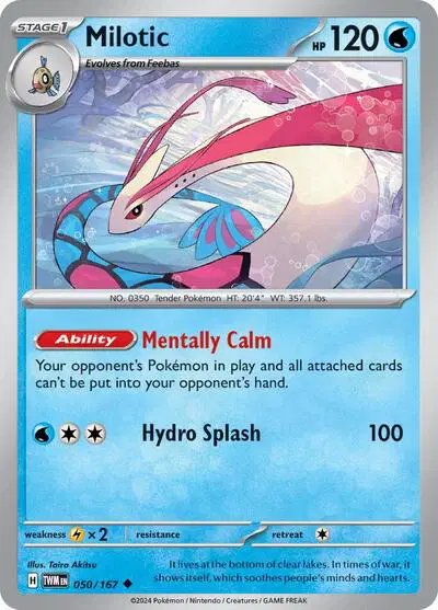 Milotic — Twilight Masquerade 050/167