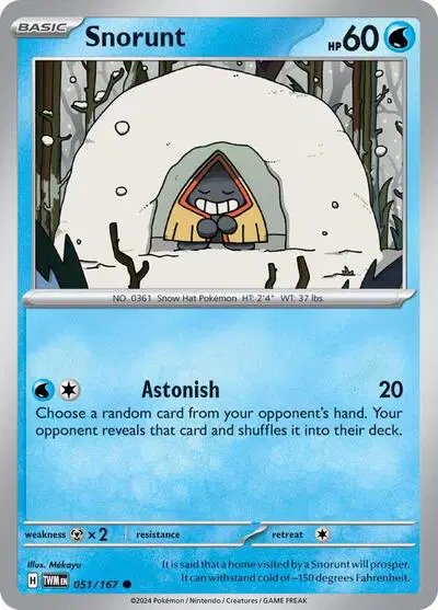 Snorunt — Twilight Masquerade 051/167