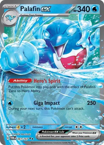Palafin ex — Twilight Masquerade 061/167