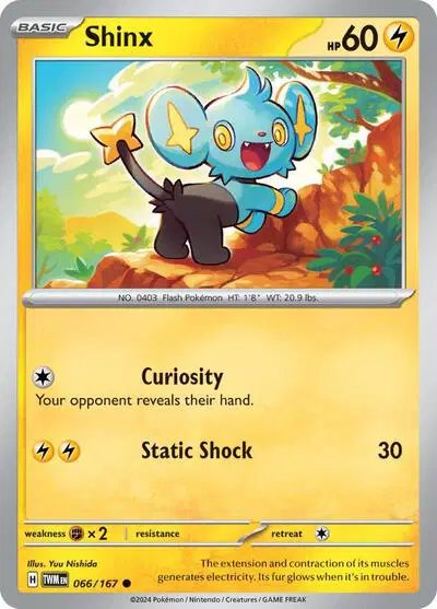 Shinx — Twilight Masquerade 066/167
