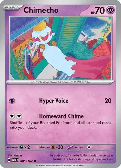 Chimecho — Twilight Masquerade 085/167