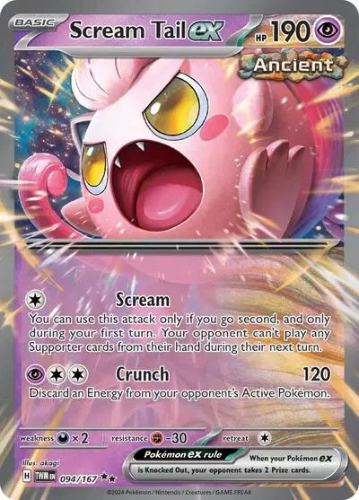 Scream Tail ex — Twilight Masquerade 094/167