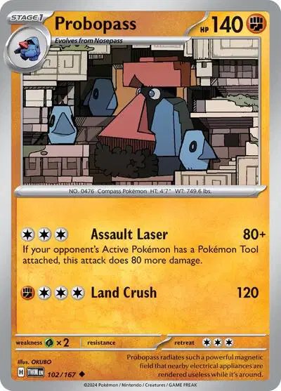 Probopass — Twilight Masquerade 102/167