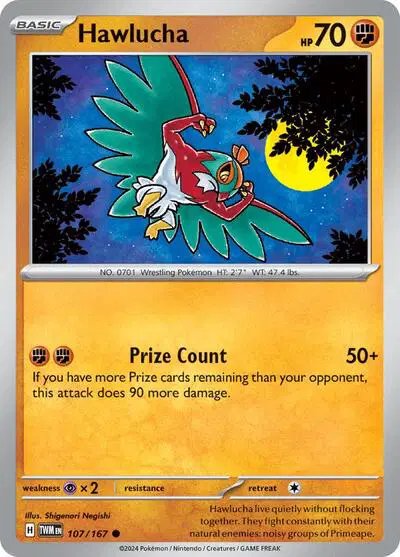 Hawlucha — Twilight Masquerade 107/167