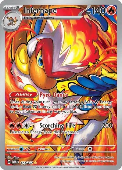 Infernape — Twilight Masquerade 173/167