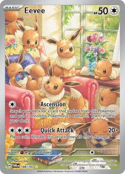Eevee — Twilight Masquerade 188/167