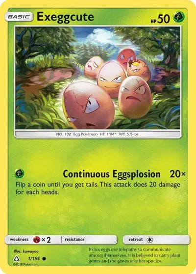 Exeggcute — Ultra Prism 1/156