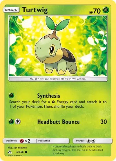 Turtwig — Ultra Prism 6/156