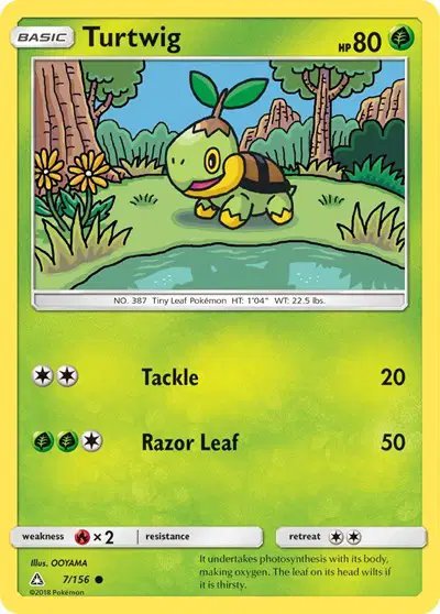 Turtwig — Ultra Prism 7/156