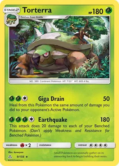 Torterra — Ultra Prism 9/156