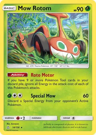Mow Rotom — Ultra Prism 14/156