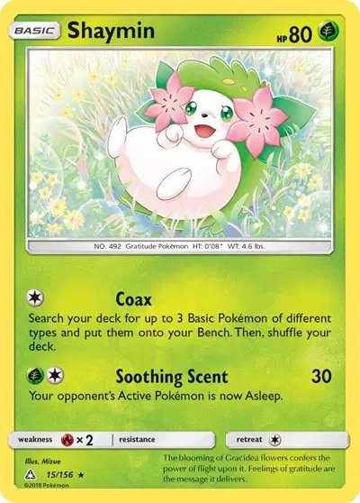 Shaymin (15) — Ultra Prism 15/156