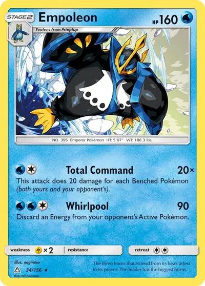 Empoleon — Ultra Prism 34/156