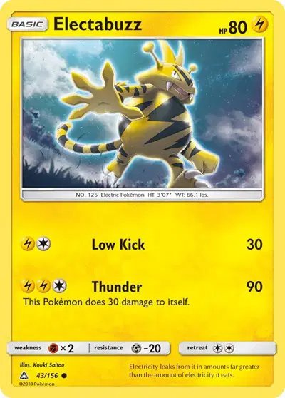 Electabuzz — Ultra Prism 43/156