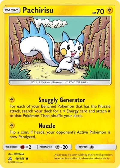 Pachirisu — Ultra Prism 49/156