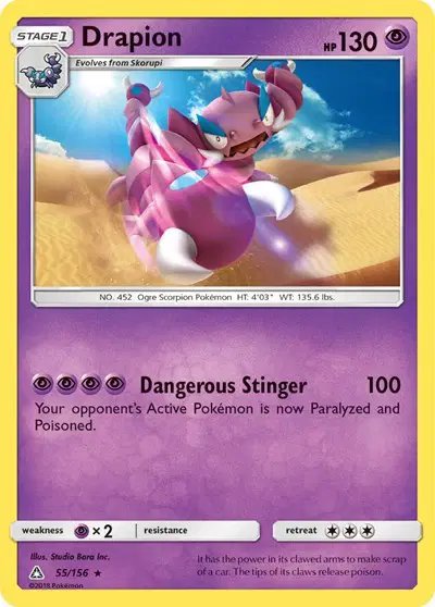 Drapion — Ultra Prism 55/156