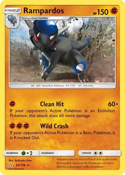 Rampardos — Ultra Prism 65/156