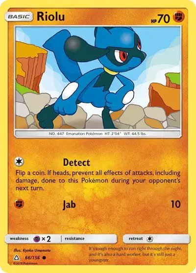 Riolu — Ultra Prism 66/156