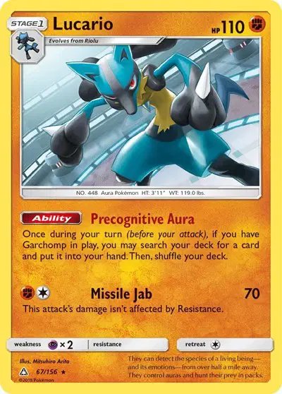 Lucario — Ultra Prism 67/156