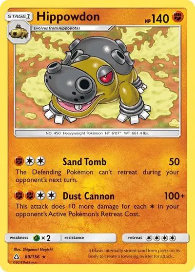 Hippowdon — Ultra Prism 69/156