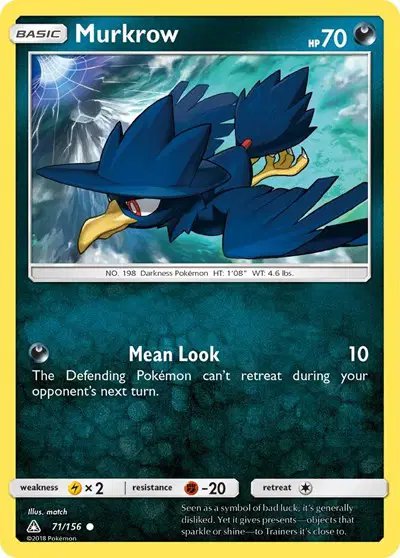 Murkrow — Ultra Prism 71/156