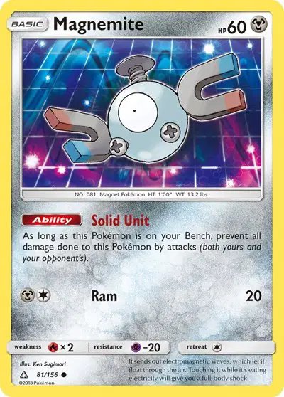 Magnemite (81) — Ultra Prism 81/156