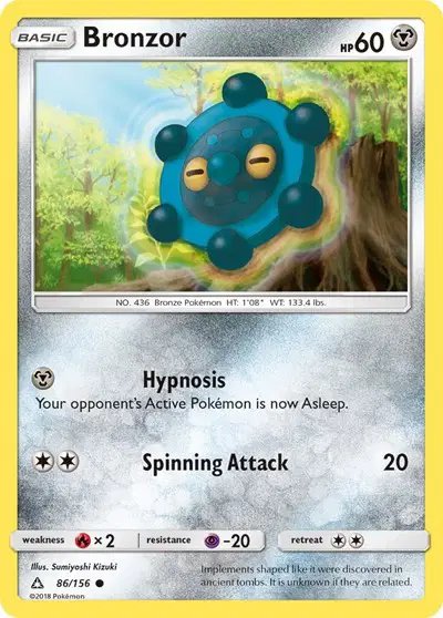 Bronzor — Ultra Prism 86/156