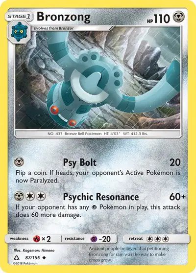 Bronzong — Ultra Prism 87/156