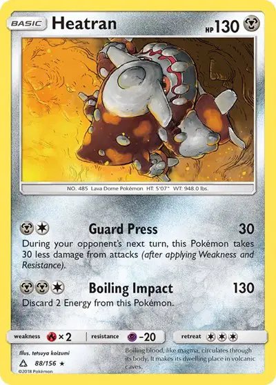 Heatran — Ultra Prism 88/156