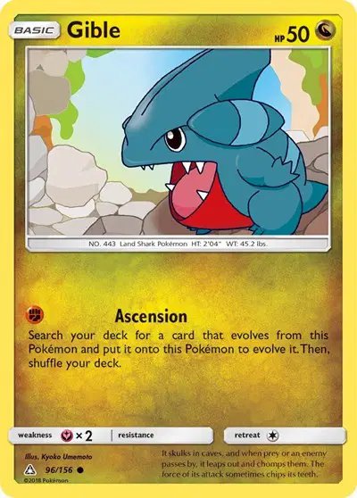 Gible (96) — Ultra Prism 96/156