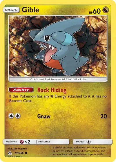 Gible (97) — Ultra Prism 97/156