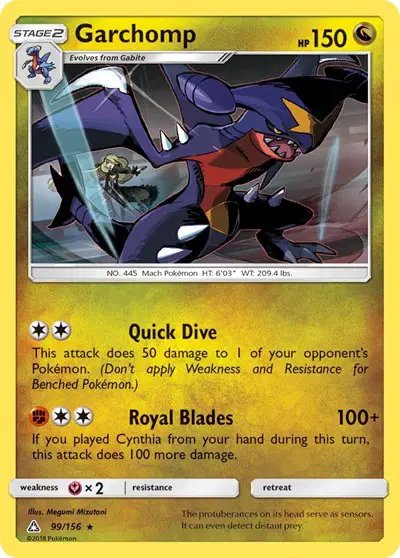 Garchomp — Ultra Prism 99/156