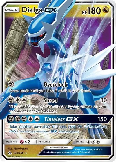 Dialga GX — Ultra Prism 100/156