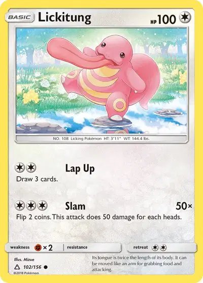 Lickitung — Ultra Prism 102/156
