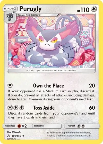 Purugly — Ultra Prism 109/156