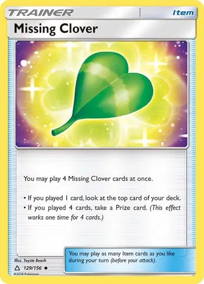 Missing Clover — Ultra Prism 129/156