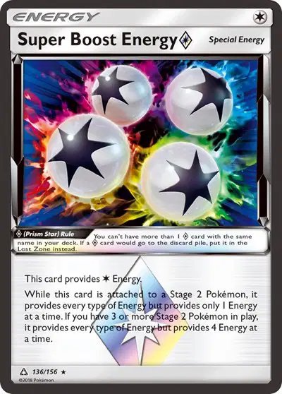 Super Boost Energy Prism Star — Ultra Prism 136/156