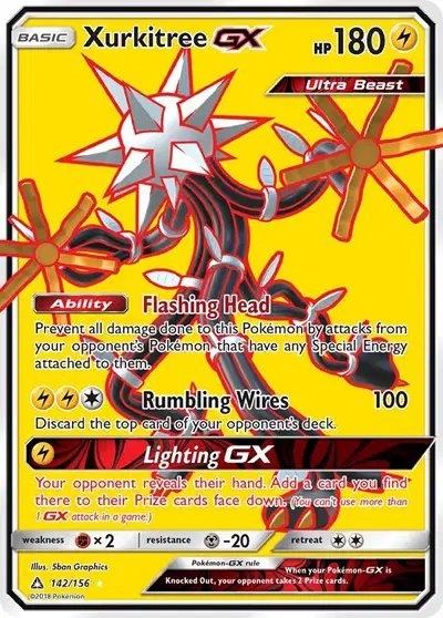 Xurkitree GX (Full Art) — Ultra Prism 142/156