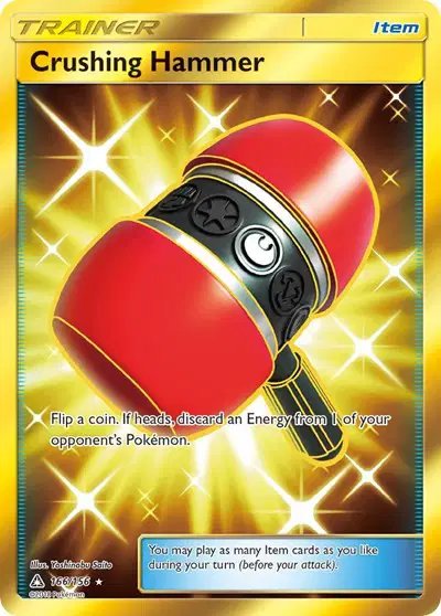 Crushing Hammer (Secret Rare) — Ultra Prism 166/156