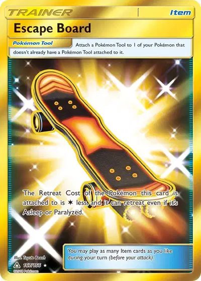 Escape Board (Secret Rare) — Ultra Prism 167/156
