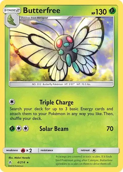 Butterfree — Unbroken Bonds 4