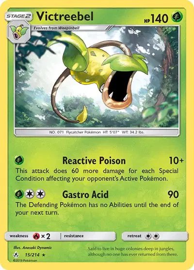 Victreebel — Unbroken Bonds 15