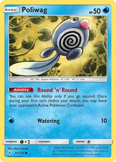 Poliwag (36) — Unbroken Bonds 36