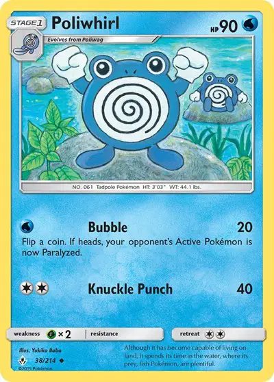 Poliwhirl — Unbroken Bonds 38