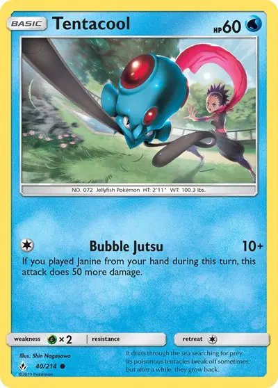 Tentacool — Unbroken Bonds 40