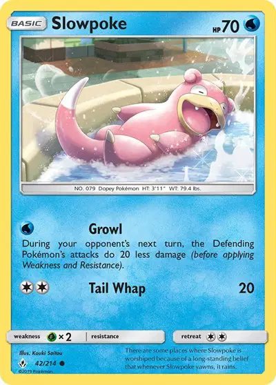 Slowpoke — Unbroken Bonds 42